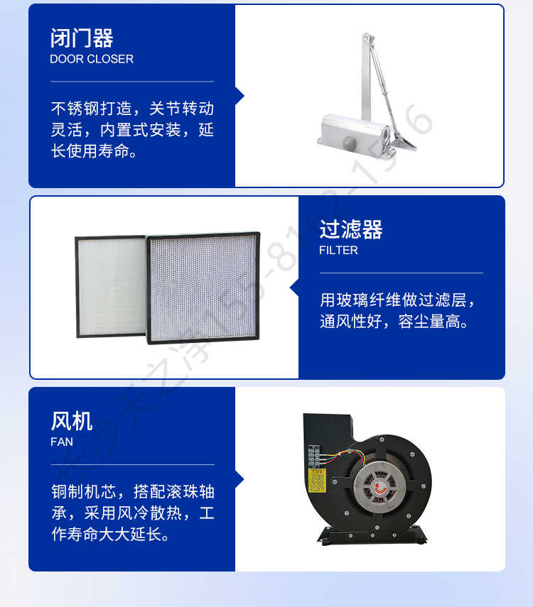 長沙天之凈轉角風淋室-結構細節(jié)2